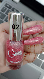 CR Gliter nail paint